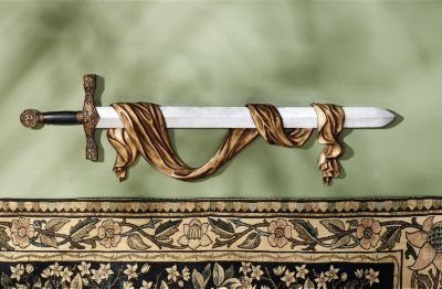 Excalibur Sword Wall Pediment