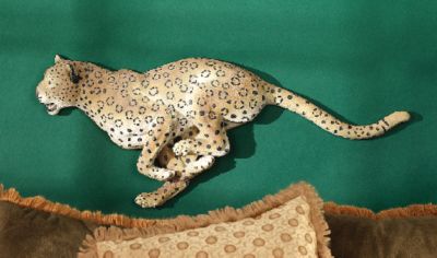 Charging Cheetah Wall Frieze