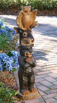 Friends of the Forest Totem Pole Sculpture