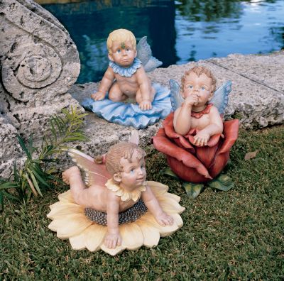 Baby Flower Fairies Statue