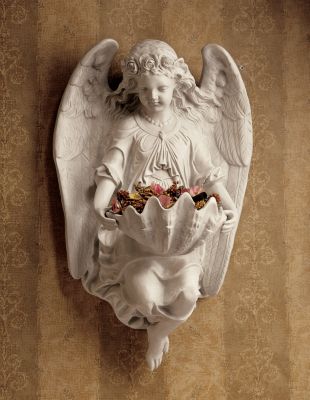 Brixton Abbey Angel Wall Sculpture - Set of 2