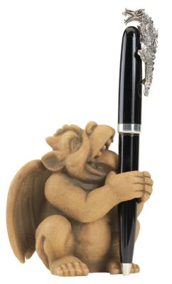 Bertram the Gargoyle Pen Holder - Set of Two