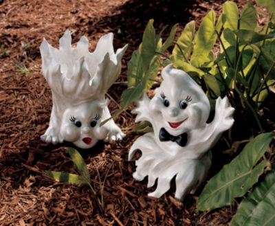 Garden Ghouls Sculptures<br>(Set Includes: Gabriel & Godfrey)