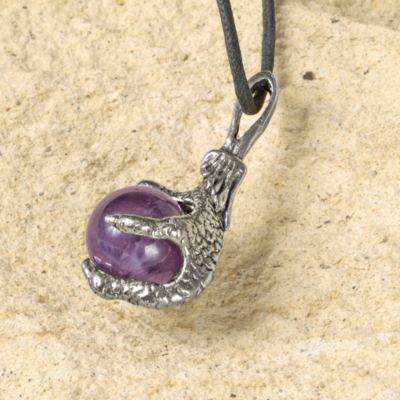 Pewter Dragon's Claw Pendant
