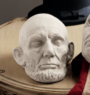 Mills'  Abraham Lincoln Life Mask (c. 1865)