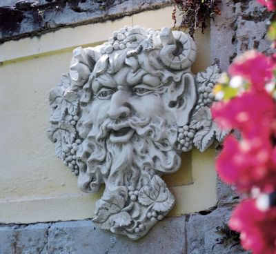 Bacchus Wall Sculpture - Medium