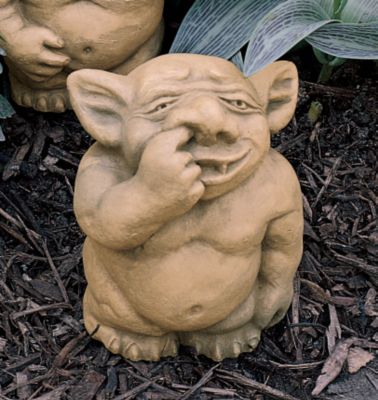 The Picc-a-Dilly Nose Gargoyle Statue - Medium