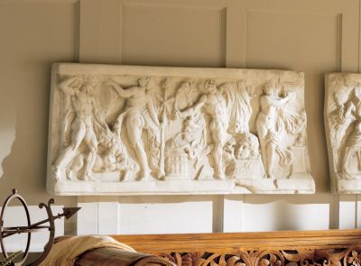Bacchanal Dancers Relief