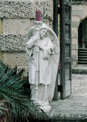 Padova Guardian Angel Religious Statue (Left)
