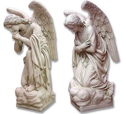 Intercession Angels Religious Statues