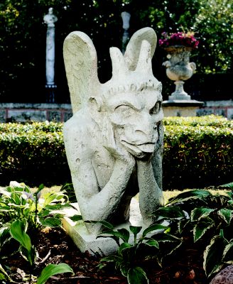 The Spitting Gargoyle Of Notre Dame Statue
