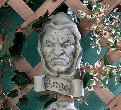 Cardinal Sin of Anger Plaque