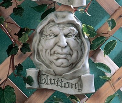 Cardinal Sin of Gluttony Plaque