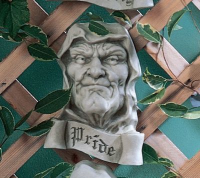 Cardinal Sin of Pride Plaque