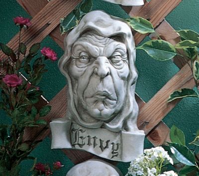 Cardinal Sin of Envy Plaque