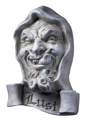 Cardinal Sin of Lust Plaque