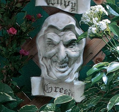 Cardinal Sin of Greed Plaque