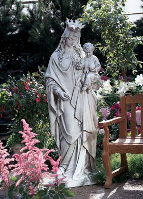Life-Size Madonna Sculpture