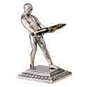Art Deco Strongman Pen Holder Sculpture
