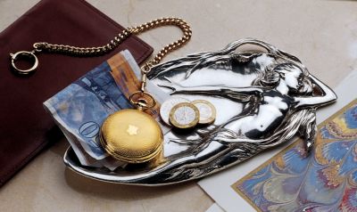 Mademoiselle de Lorient Pewter Tray