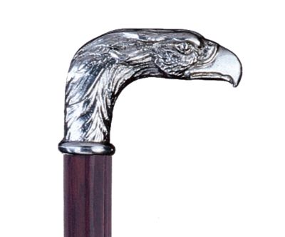 Eagle Pewter Walking Stick
