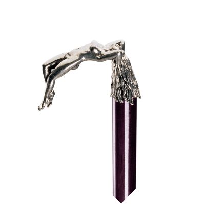 Ecstasy Pewter Walking Stick