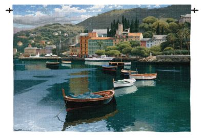 Before the Rain Landscape Wall Tapestry