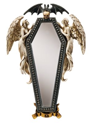 Approaching Evil Sculptural Wall Mirror