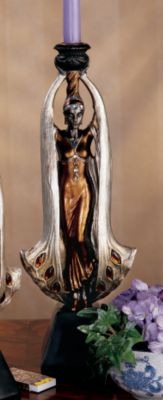 Princess of the Cabaret Sculptural Candlestick