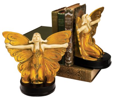 Literary Fairies Sculptural Bookends
