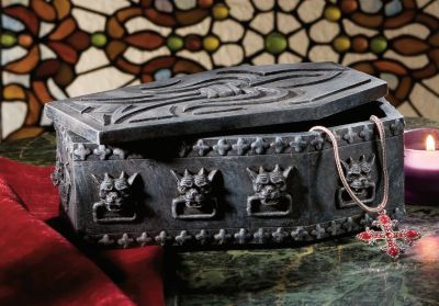 The Secret Keeper Sculptural Coffin Box