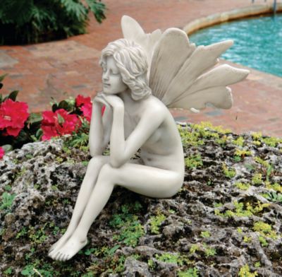 The Secret Garden Fairies: Pondering Fairy Statue