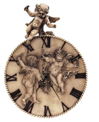 Dance of the Putti Sculptural Wall Clock