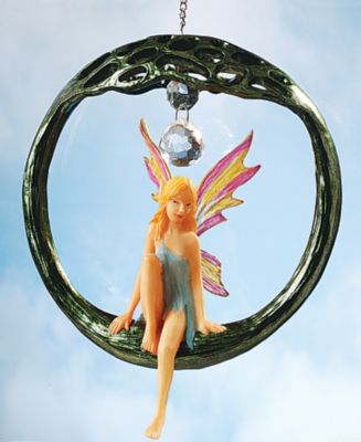 The Dream Catcher Fairy Hanging Sculpture