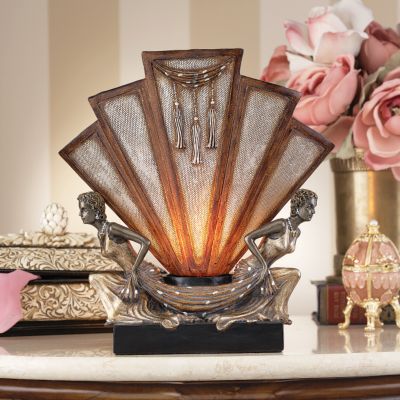 The Gatsby Table Sconce Illuminated Sculpture