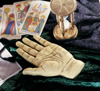 The Palmistry Hand Sculpture