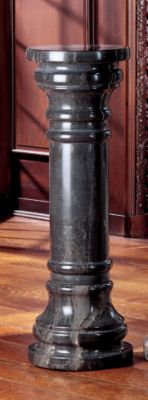 Charcoal Solid Marble Column