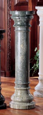 Green Solid Marble Column