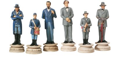 Civil War Chess Pieces
