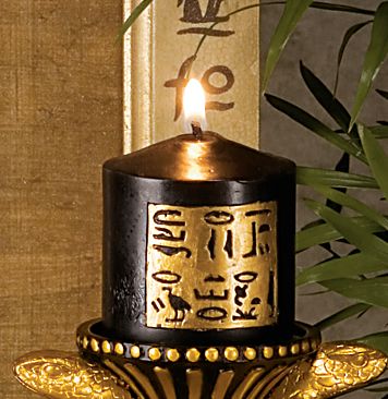 Egyptian Style Candles