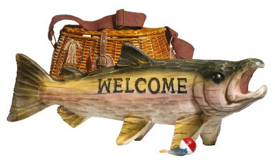 A Fishy Welcome Sculpture