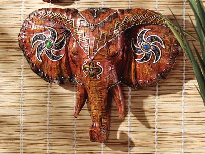 The Serengeti Wall Mask - Elephant