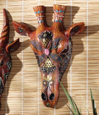 The Serengeti Wall Mask - Giraffe