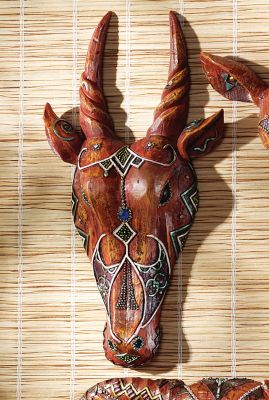 The Serengeti Wall Mask - Gazelle