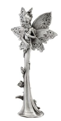 Natures Fairies: Rose Sculptural Fine Pewter Collectible