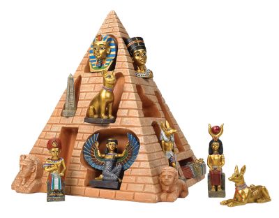 Icons of Egypt Collectible Pyramid Sculpture