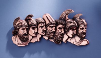 Heroes of the Trojan War Wall Sculpture