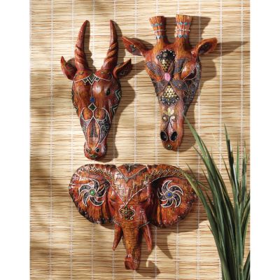 The Serengeti Wall Mask Collection