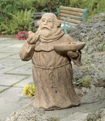 The Benevolent Friar Garden Sculpture