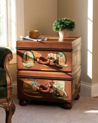 Traveler's Trunk Side Table